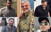 ببینید | وداع با پیکرهای مطهر ۵ شهید حمله تروریستی در معراج شهدای تهران