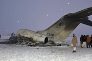اولین تصاویر از بازماندگان سانحه سقوط هواپیما در افغانستان | ببینید