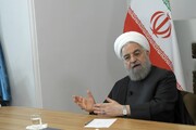 آخرین حضور حسن روحانی در مجلس خبرگان رهبری | تصاویر