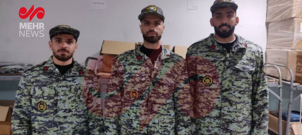 ۲ بازیکن کلیدی پرسپولیس در لباس سربازی | تیپ نظامی میلاد سرلک و محمد عمری | ببینید