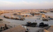 تصاویر لحظه هدف قراردادن پایگاه الحریر با پهپادهای عراقی | ببینید