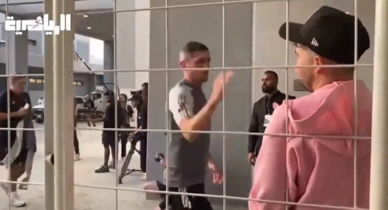 بازیکنان اینترمیامی در عربستان مسی رونالدو