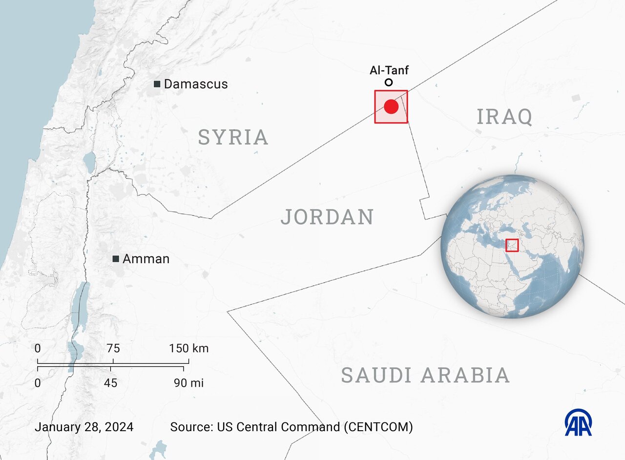 حمله پهپادی به اردن