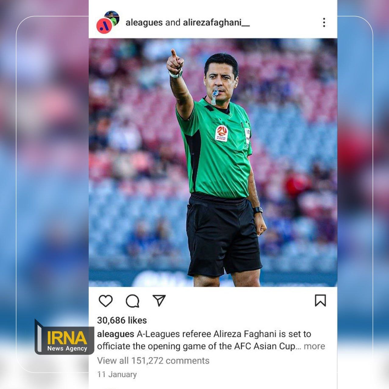 هجوم کاربران عراقی به صفحه فغانی