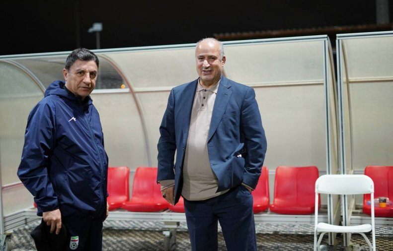 این دو نفر امروز میهمان ویژه قلعه نویی بودند