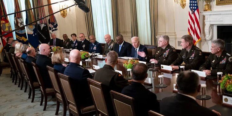 جلسه شورای امنیت ملی کاخ سفید