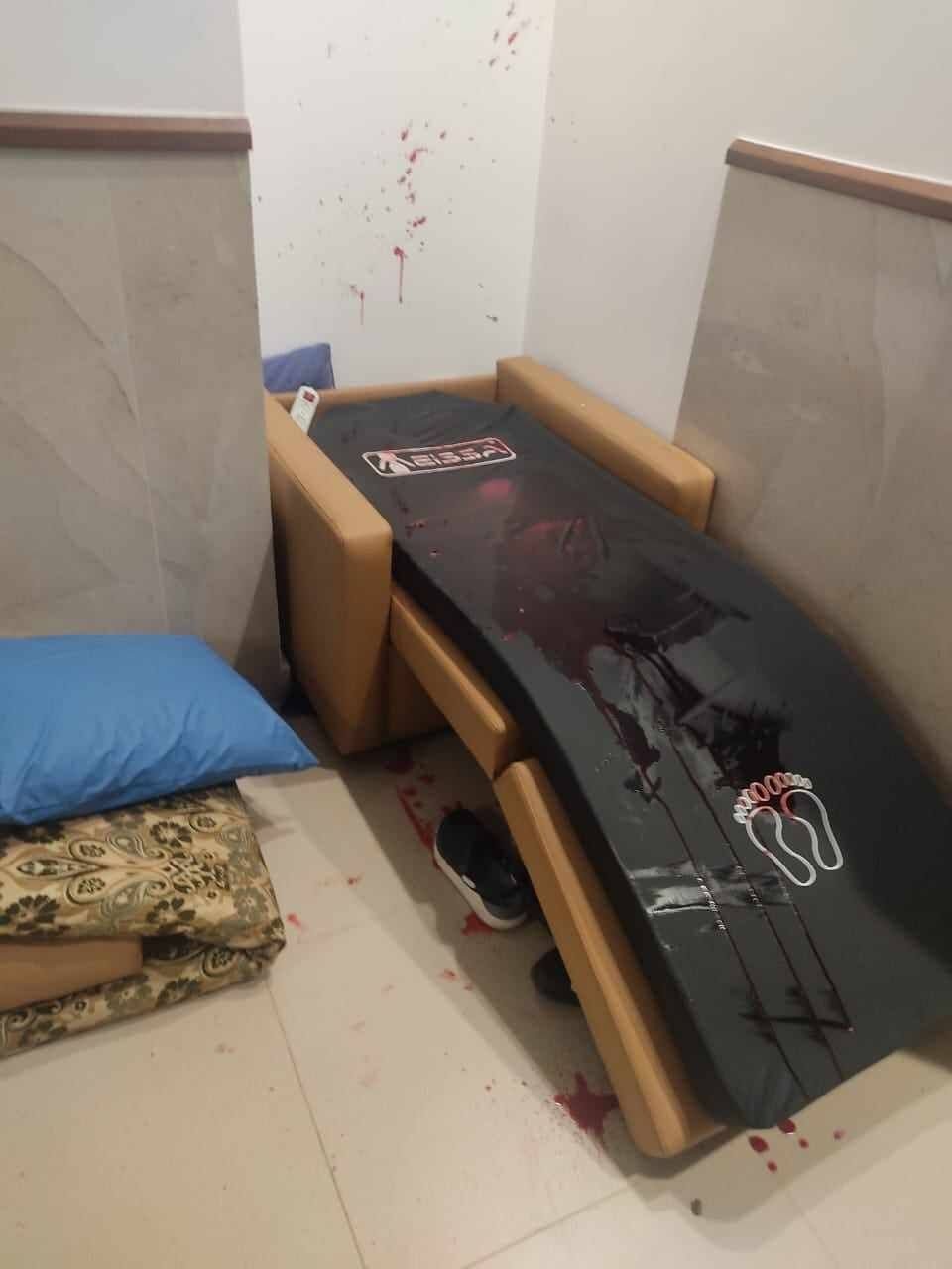 تصاویر تلخ از تخت های خونین مبارزان قسام که ترور شدند | ببینید