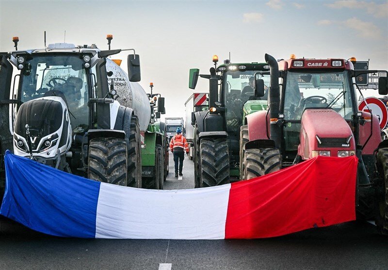 اعتراضات کشاورزان در فرانسه