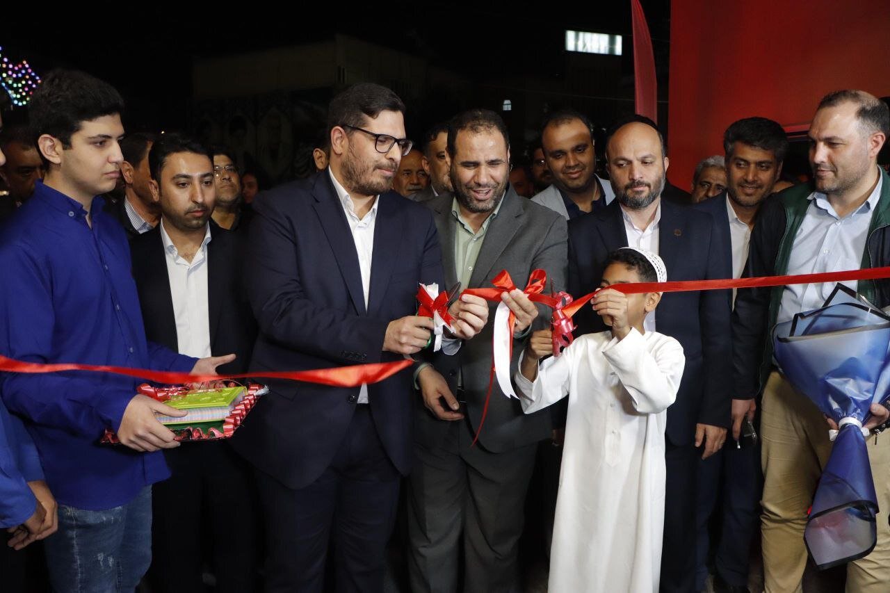 افتتاح مدرسه هرمزگان