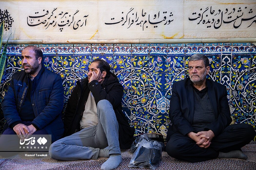 عکس | حضور قاضی مشهور در چهلم سردار سیدرضی موسوی