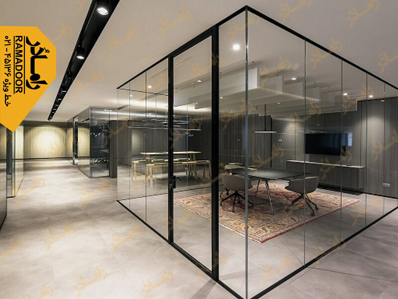 انتخاب پارتیشن شیشه ای اداری مناسب محل کار شما