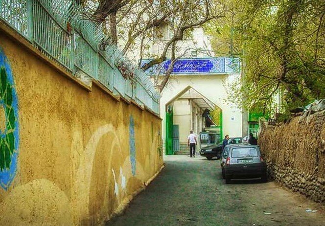 مرتفعترین پل معلق شهر در محله پونهها