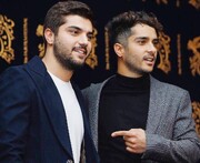 ویدئوی پربازدید ۲ برادر بازیگر در ورزشگاه قطر