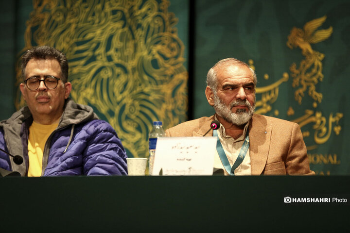 جشنواره فیلم فجر| نشست خبری فیلم سینمایی «دست‌های ناپیدا»