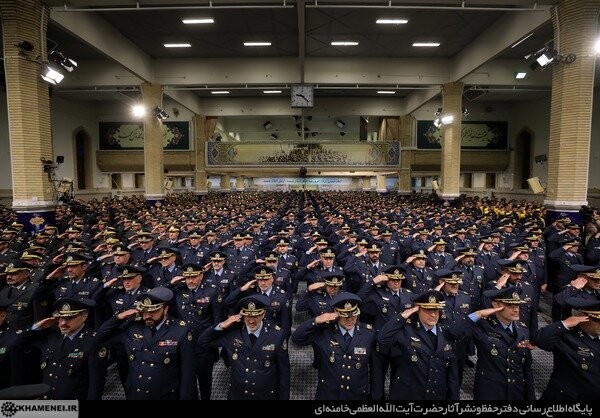دیدار جمعی از فرماندهان نیروی هوایی و پدافند هوایی ارتش