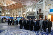 تصاویری از تجدید میثاق اعضای مجمع تشخیص مصلحت نظام با امام راحل