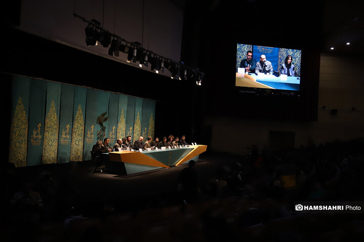 جشنواره فیلم فجر| فتوکال و نشست خبری فیلم «مجنون»