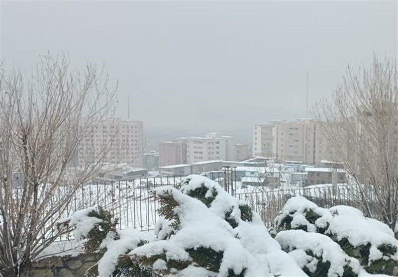 برف شمال تهران