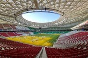 تصاویر استادیوم الثمامه قبل بازی ایران با قطر | عکس