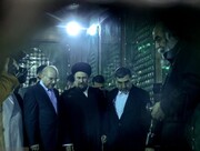 تصاویر حضور قالیباف و نمایندگان مجلس در حرم مطهر امام خمینی (ره)