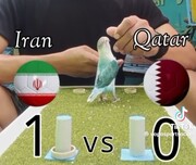 پیشگویی طوطی درباره نتیجه بازی ایران و قطر |  ببینید