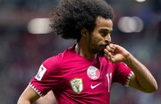 لحظه تلخ دومین گل قطر به ایران توسط اکرم عفیف | ببینید
