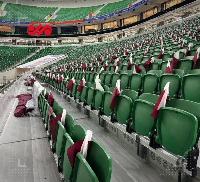 تصاویر استادیوم الثمامه قبل بازی ایران با قطر | عکس