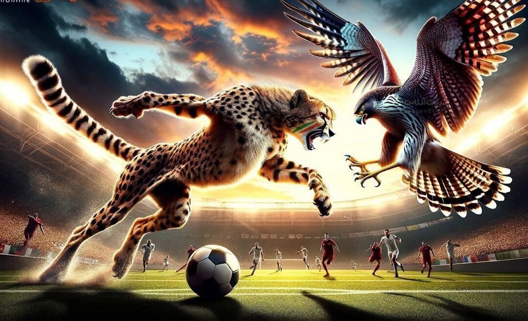 طراحی هوش مصنوعی از بازی ایران و قطر | یوزها در انتظار شکار شاهین