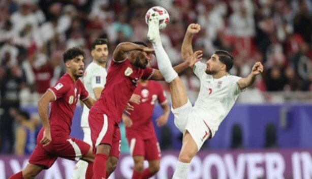 بازی ایران و قطر