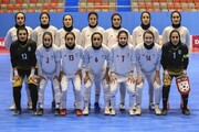 حضور سنگین ترین فوتسالیست زن جهان برابر تیم ملی ایران+ عکس