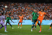 لحظه دیدنی سوت پایان بازی فینال جام ملت‌های آفریقا | جشن قهرمانی اعضای تیم ملی ساحل عاج | ببینید