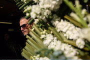 تلخ‌ترین تصاویر از علیرضا قربانی در مراسم ختم همسرش | چهره‌های مشهوری که در مراسم ترحیم همسر خواننده سرشناس شرکت کردند | تصاویر