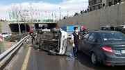 نقش تلفن همراه در تصادف‌های تهران مشخص شد | سرهنگ مومنی: ۸۰ درصد تصادف‌های شهر به دلیل استفاده از موبایل است