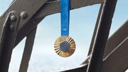 برج ایفل بر سینه قهرمانان المپیک