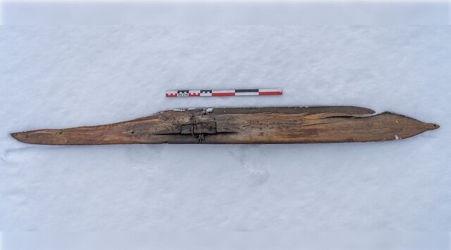 اسکی‌ عصر آهنی که در نروژ پیدا شد

