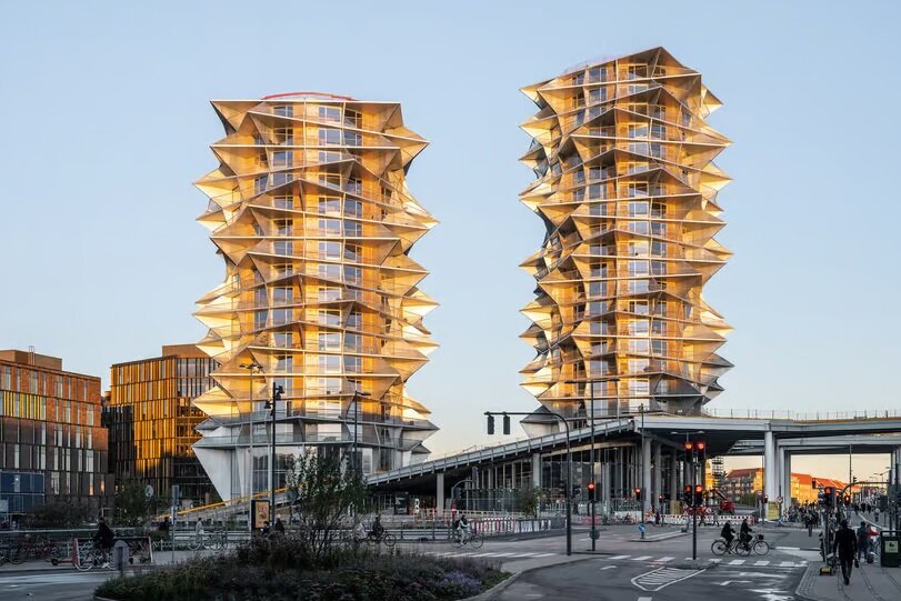 تصاویر | برج‌های کاکتوس با نمای حیرت‌انگیز که شهر را تغییر می‌دهد | نگاهی جدید به زندگی آپارتمان‌ نشینی