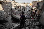 حجم شوکه کننده ویرانی در این منطقه غزه   | ببینید