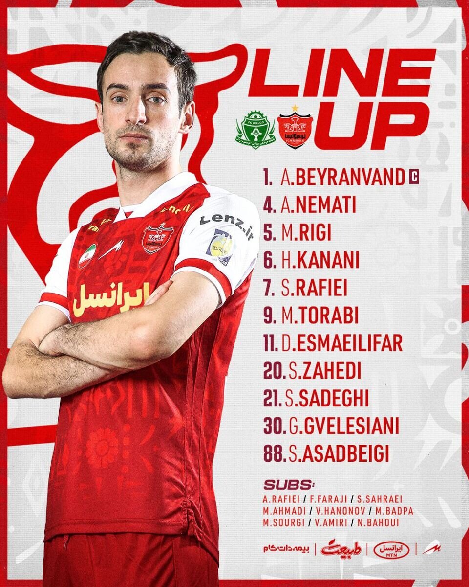 عکس | اولین ترکیب برزیلی پرسپولیس رونمایی شد