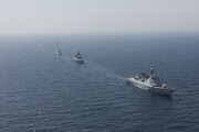 حضور مسلح ناو ایران در آب های اقیانوسی