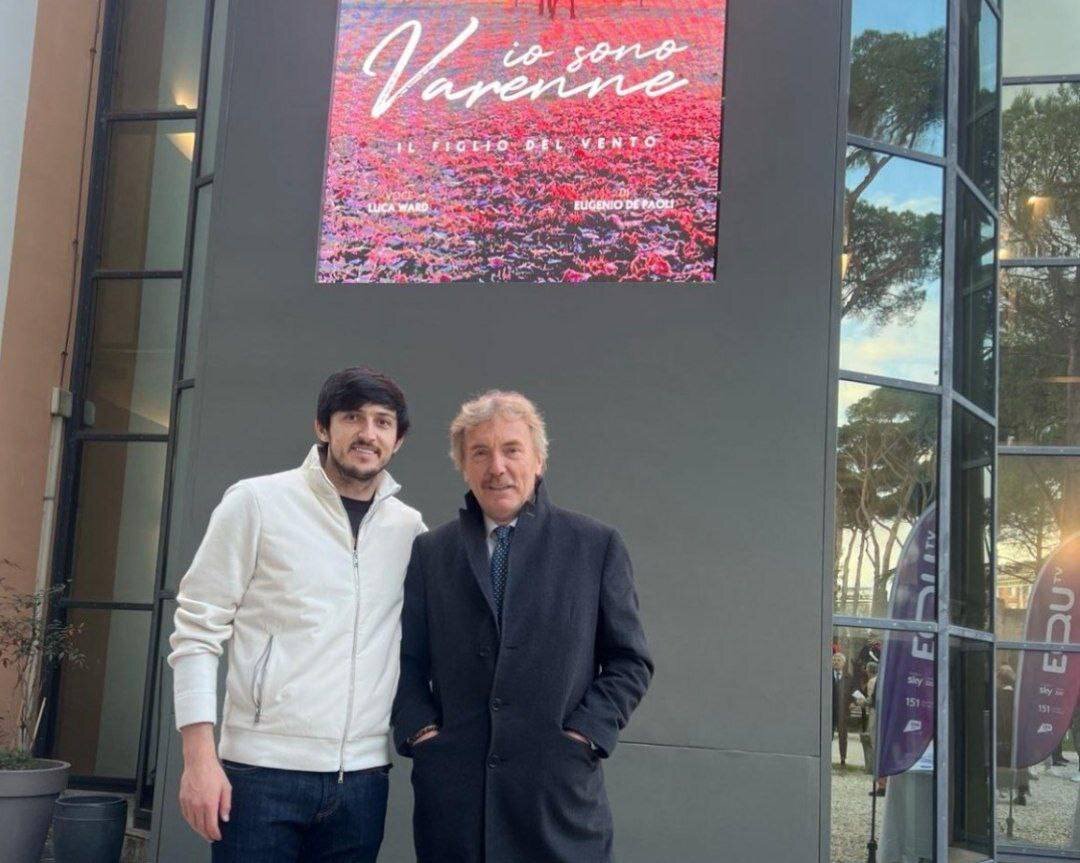 سردار با اسطوره رم به سینما رفت! (عکس)