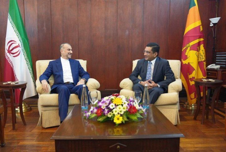 امیرعبداللهیان با وزیر امور خارجه سریلانکا