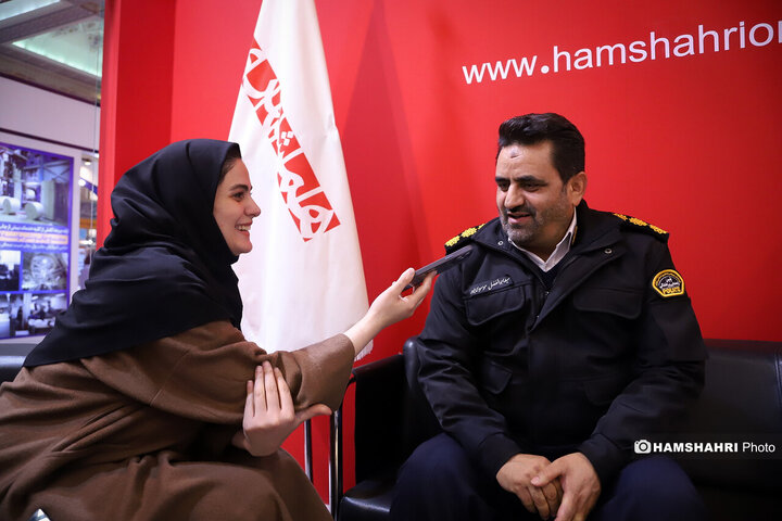 تصاویر روز پرتردد غرفه همشهری در جشنواره مطبوعات