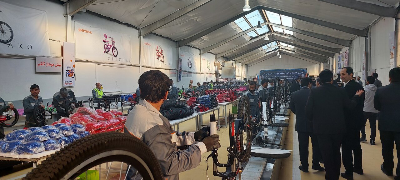 خط تولید دوچرخه در زندان قزلحصار