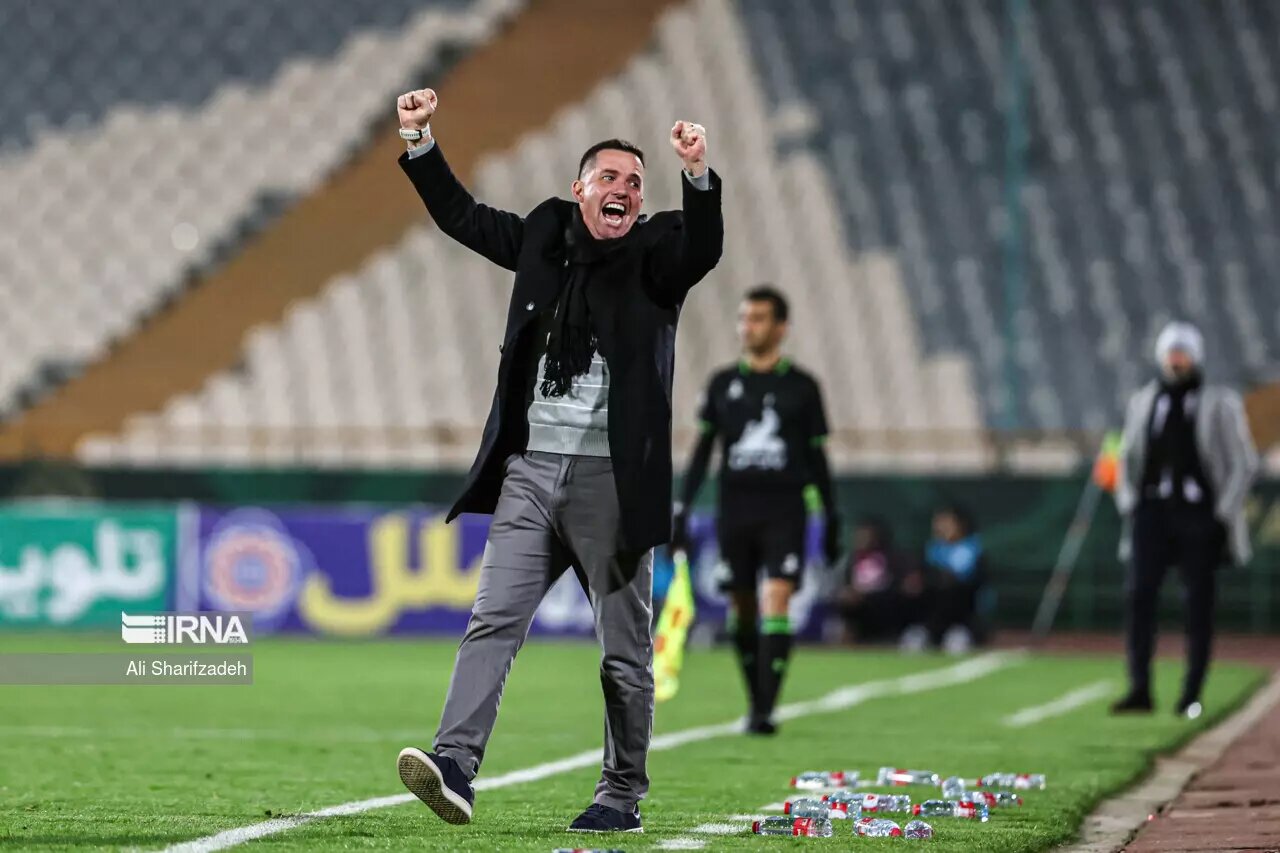 خوشحالی معنی دار اوسمار ویرا بعد از برد بزرگ | تصاویر