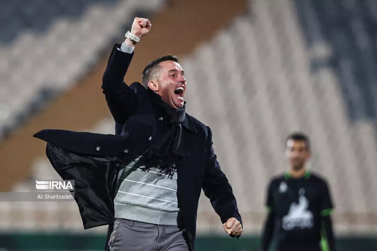 خوشحالی معنی دار اوسمار ویرا بعد از برد بزرگ | تصاویر