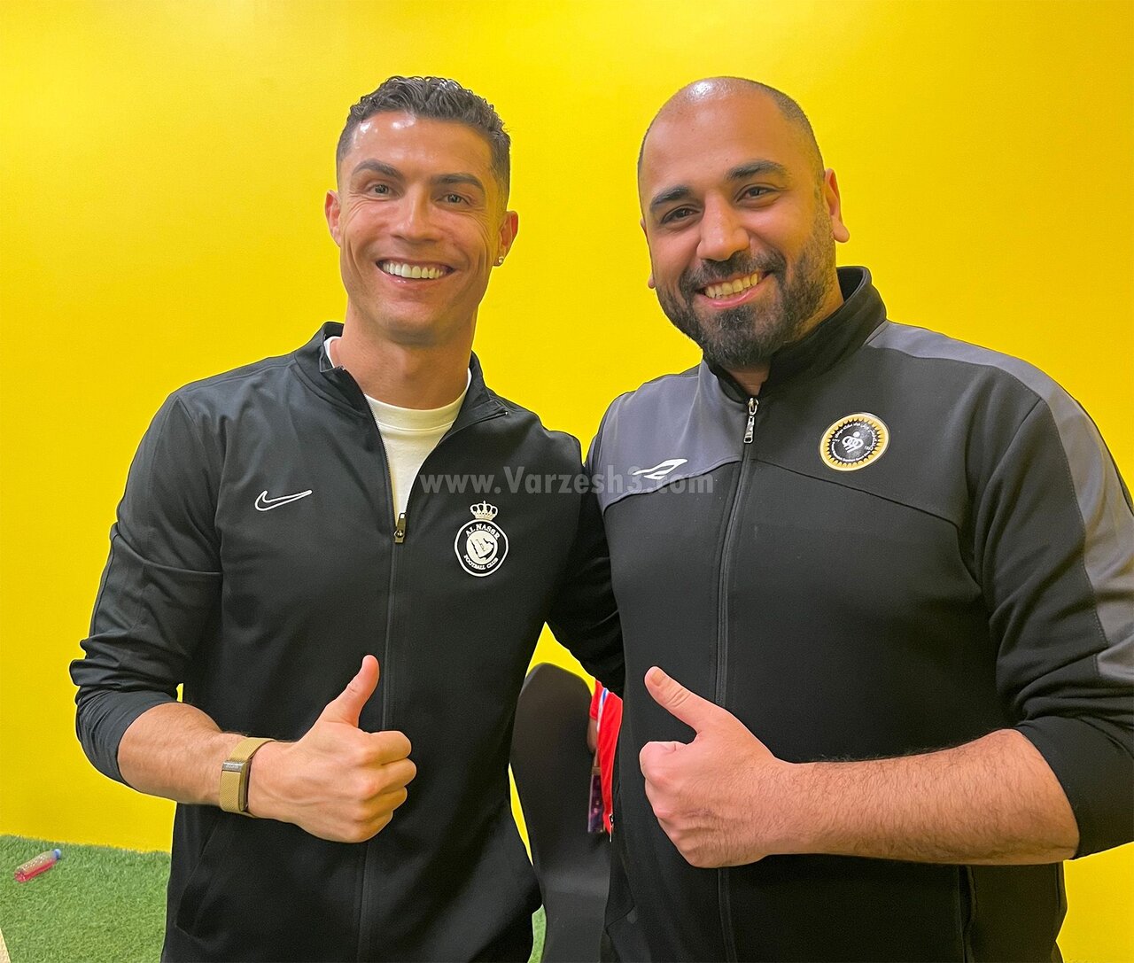 حضور غافلگیرکننده رونالدو در جمع سپاهانیها | چرا برایم قرمهسبزی نیاوردید؟