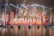 جشن قهرمانی «گیتی پسند»| لیگ برتر فوتسال کشور