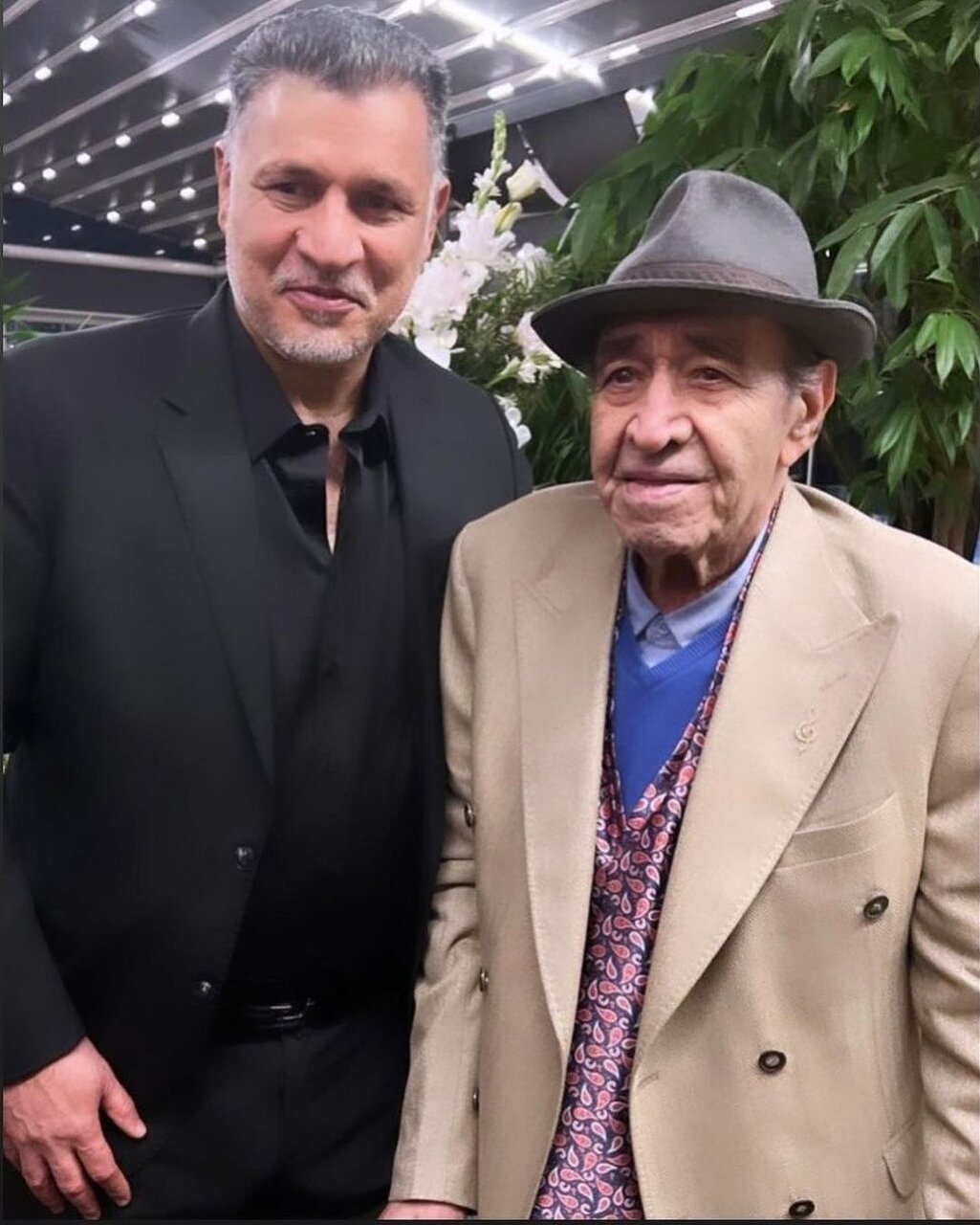 عکس | علی دایی در کنار ایرج