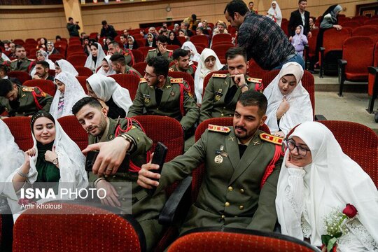 جشن ازدواج دانشجویی دانشگاه افسری امام علی علیه السلام