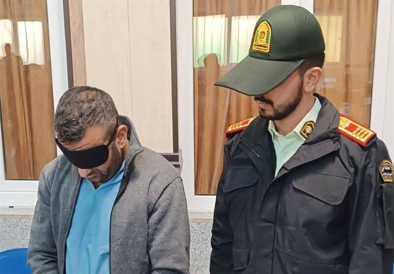 بازداشت یک محکوم مالی هنگام فرار از کشور + عکس